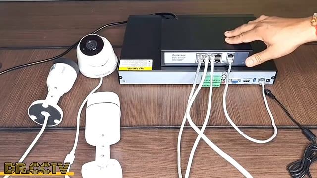 ip camera poe switch installation with NVR смотреть онлайн