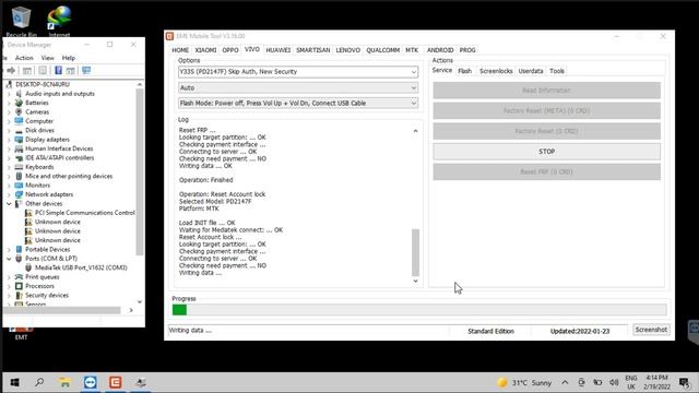 Vivo Y33s PD2147F Frp Pattern Password Unlock Hardreset Done By EMEGSM 100% Working смотреть онлайн