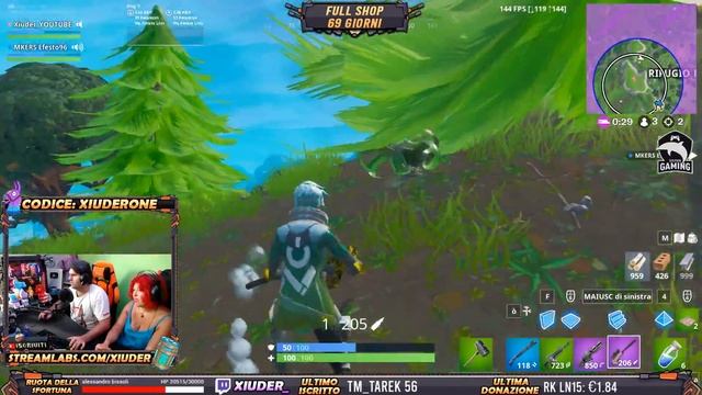 🔴 FORTNITE Lv.97 | PATCH 10.10! NUOVA FENDITURA ROTTAMI! | CODICE: XIUDERONE смотреть онлайн