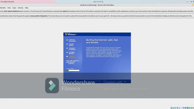 windows xp work in virtual box смотреть онлайн