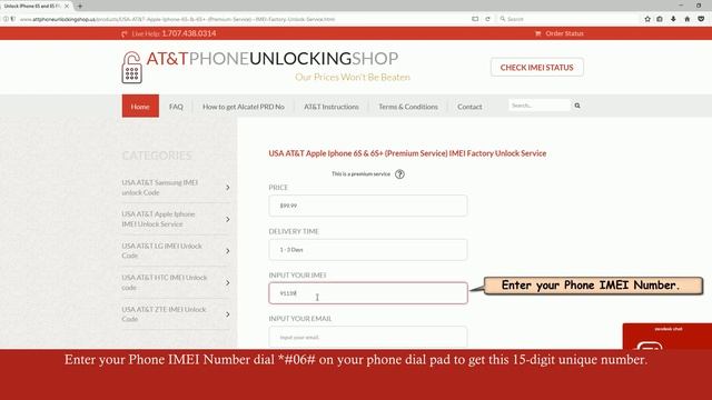 Unlock iPhone 6S & 6S+ Plus locked with AT&T USA. смотреть онлайн