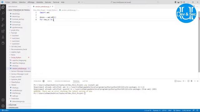 Script Python pour afficher la Version Windows installée смотреть онлайн