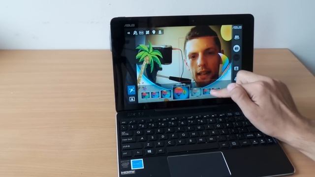 ASUS Transformer Book T100 Chi 2-in-1 készülék teszt смотреть онлайн