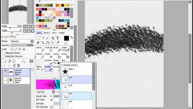 SAI2 scatter brushes смотреть онлайн