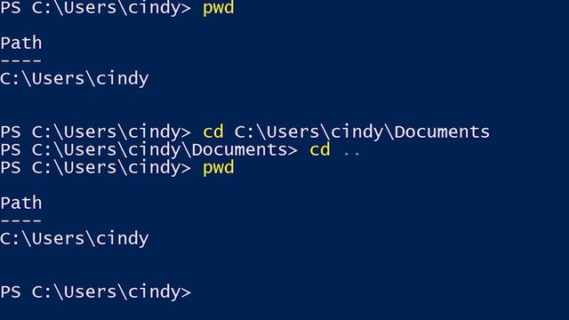 Basic Command ( Windows: Changing Directory in CLI ) смотреть онлайн