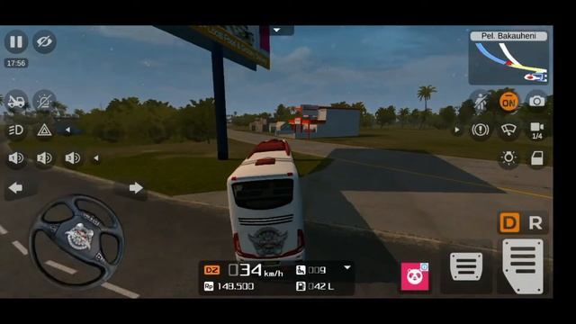 Bandar Lampung To Jakarta | Bus Simulator Indonesia #6 | (Android IOS) смотреть онлайн