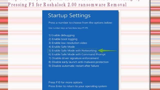 Roshalock 2.00 ransomware Removal Tips For Win (7/8/10) смотреть онлайн