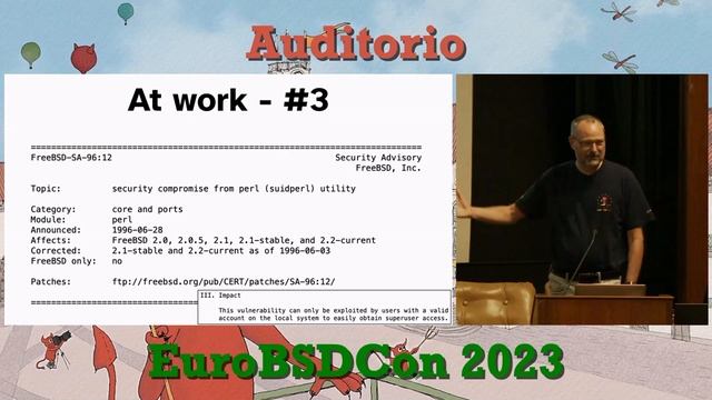 Panic for historical reasons - Walter Belgers - EuroBSDcon 2023 смотреть онлайн