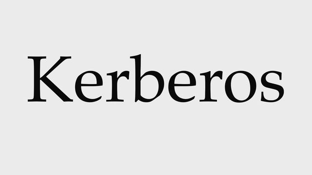 How to Pronounce Kerberos смотреть онлайн