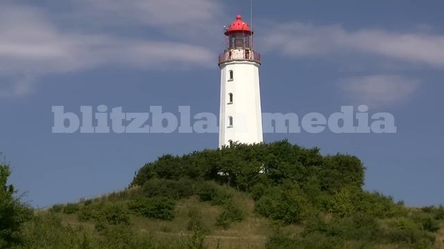 Stock Footage Europe Germany Baltic Sea Hiddensee Island Lighthouse Ostsee Leuchtturm Travel Faro смотреть онлайн