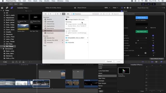 How To Install Luts - Final Cut Pro X смотреть онлайн