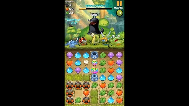 Best fiends level 398 walkthrough ios android gameplay HD смотреть онлайн