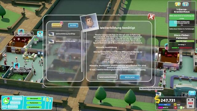 Two Point Hospital #25 // "ÜBERGLÜCKLICH" (weil keine Heizung) смотреть онлайн