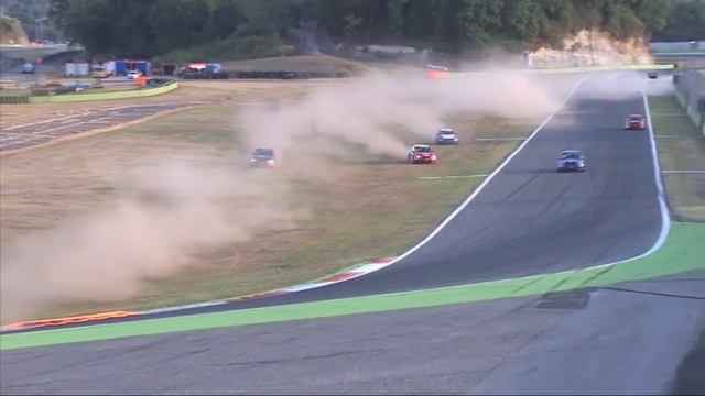 Seat Ibiza Cup 2016. Race 2 Vallelunga. Paolo Palanti Huge Crash смотреть онлайн