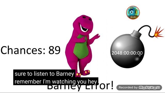Barney Error 90 (Wrong Windows XP Sound) смотреть онлайн