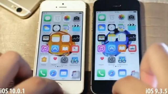 Comparison ios 10 on iphone 5s with ios 9 xx смотреть онлайн