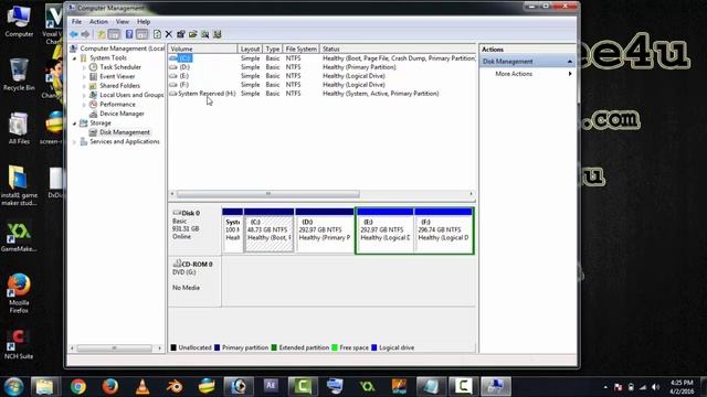 How to delete or remove system reserved partition in urdu and hindi смотреть онлайн