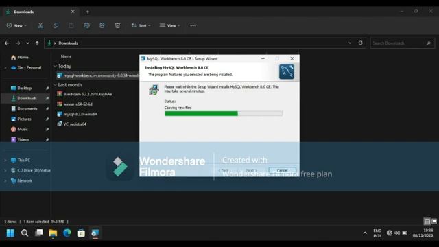 Installasi Server Oracle MySQL (Windows 11 Pro N WorkStation) смотреть онлайн