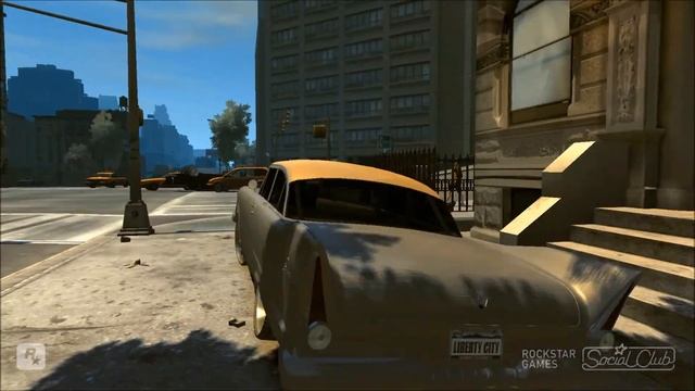GTA IV Plymouth Savoy Club Sedan '1957 Dragster (DUB) 1080p смотреть онлайн