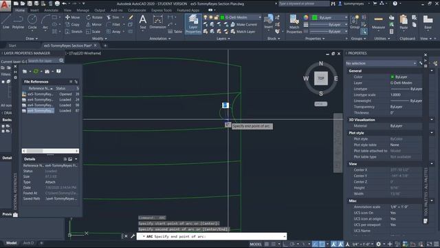 Arch 124 AutoCAD I Ch 6 Sections Part IV смотреть онлайн