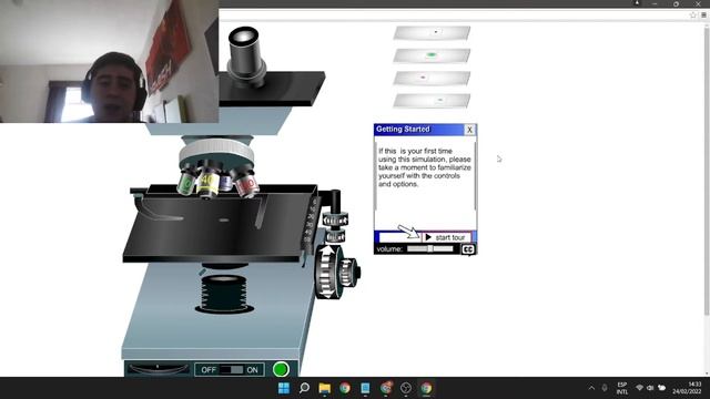 Como Instalar Google Chrome portable y como utilizar el microscopio óptico compuesto смотреть онлайн