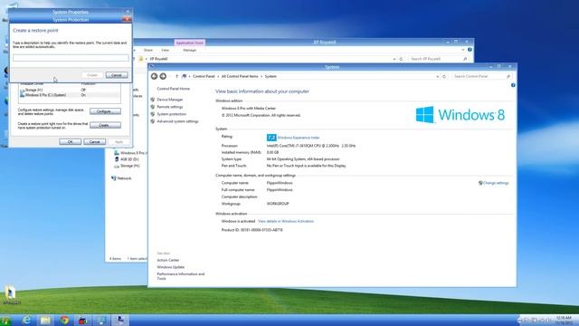Windows 8 Theme | XP Royale8 смотреть онлайн