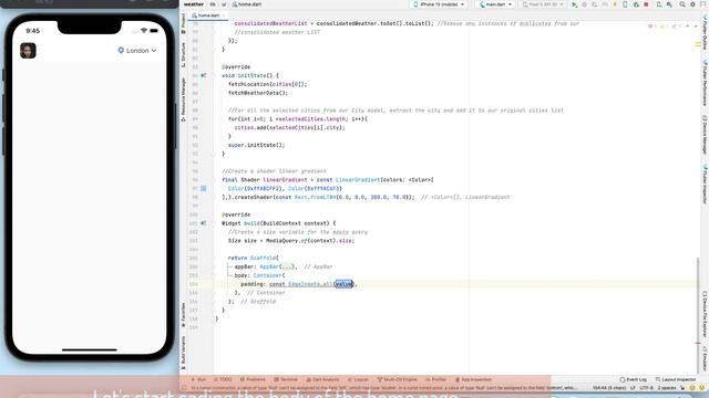 Real-Time Weather App 1.0 - Free Weather API with no key - 3/4 - Flutter Tutorial смотреть онлайн