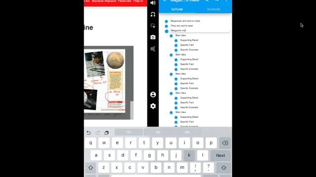 iOS Snap&Read Use the Note Taking & Outline Template Tools on iPad смотреть онлайн