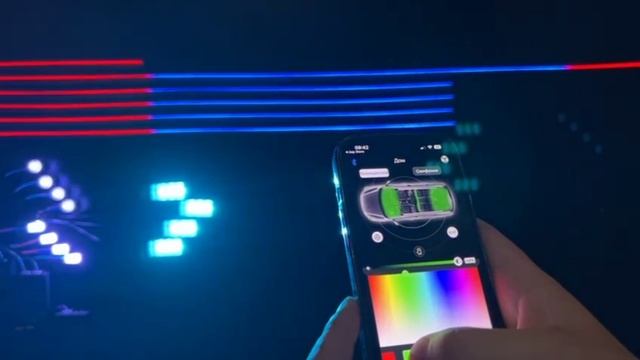 Настройка приложения Magic CarLight смотреть онлайн