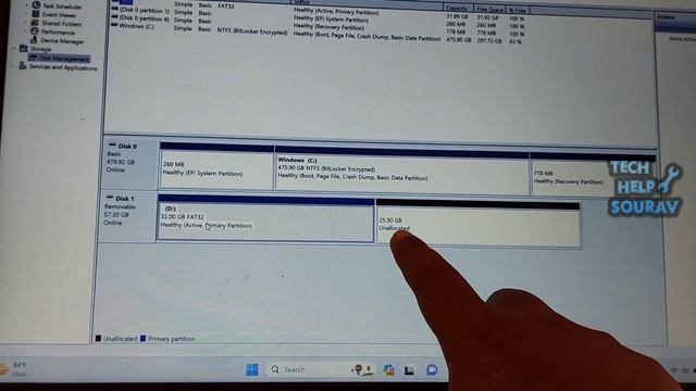 How To Fix 64GB Flash Drive Only Showing 32GB in Windows 11, 10 Or 7 смотреть онлайн