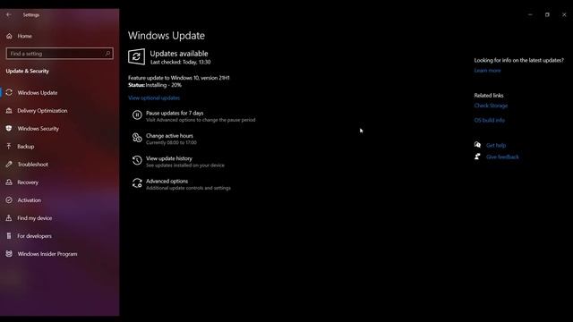 Feature update to Windows 10, version 21H1 | WINDOWS INFO смотреть онлайн
