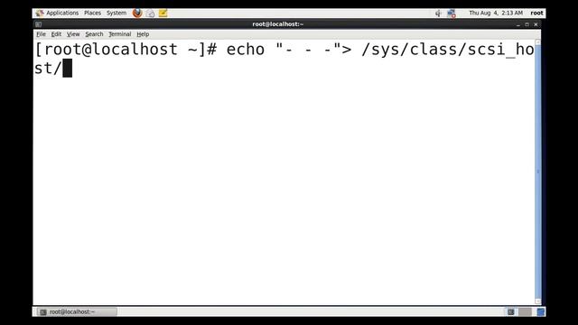 How to discover hard disk without rebooting in Linux part-17 смотреть онлайн