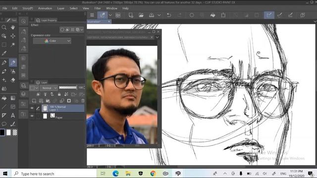 QUICK SKETCH WITH CLIP STUDIO PAINT [MIZAN] смотреть онлайн