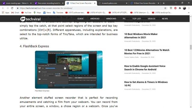 Best Ways To Record Screen In windows 10 || Top 10 Screen Recording apps смотреть онлайн