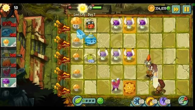 Растения против зомби 2/Plants vs Zombies 2 : Lost City миссия 7 смотреть онлайн