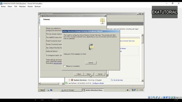 Tutorial Konfigurasi Aktive Direktory | WINDOWS SERVER 2008 смотреть онлайн
