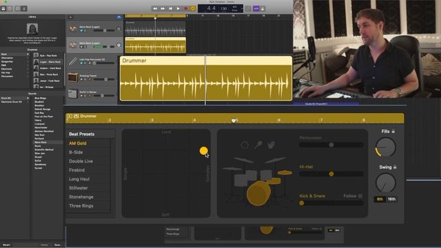 How to Programme the Drummer track in Logic OR Garageband // Beginners and songwriters. смотреть онлайн