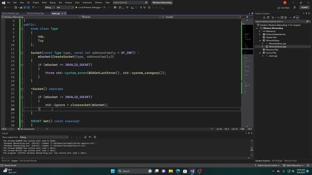 Networking In C++ - Windows Network Programming In C++ (Creating Sockets) Part-2 смотреть онлайн