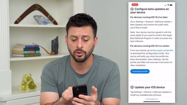 How To Get Beta iOS On iPhone смотреть онлайн