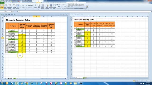 38 How to Add a New Window Tiling the Screen In MS Excel | MS Excel full Course смотреть онлайн