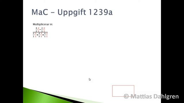 MaC - Uppgift 1239a.wmv смотреть онлайн