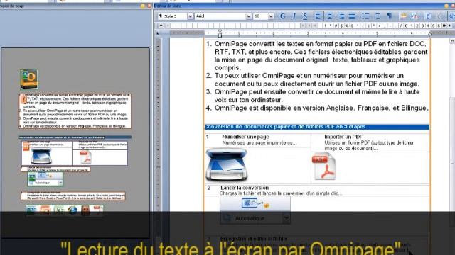 Démonstration de l'utilisation de Omnipage смотреть онлайн