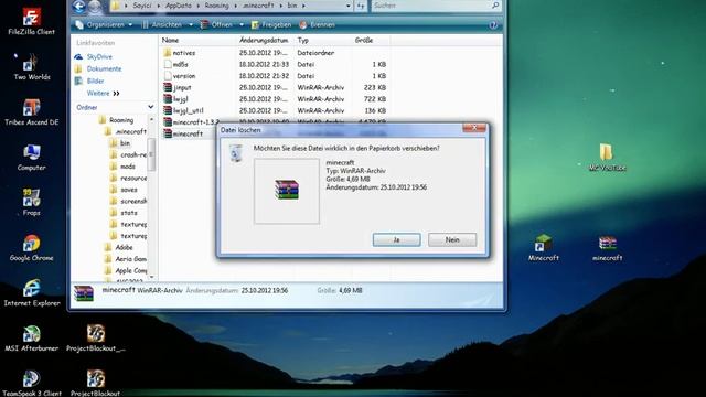 [Downgrade]Minecraft 1.4.2 to 1.3.2 смотреть онлайн