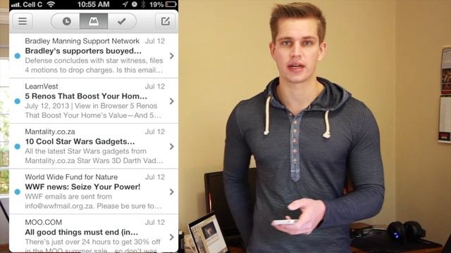 How to Use Mailbox App on iphone and ipad смотреть онлайн