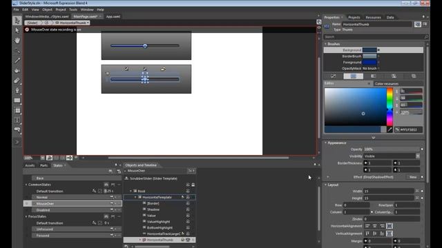 How to style a Silverlight slider to resemble a Windows Media Player scrubber смотреть онлайн