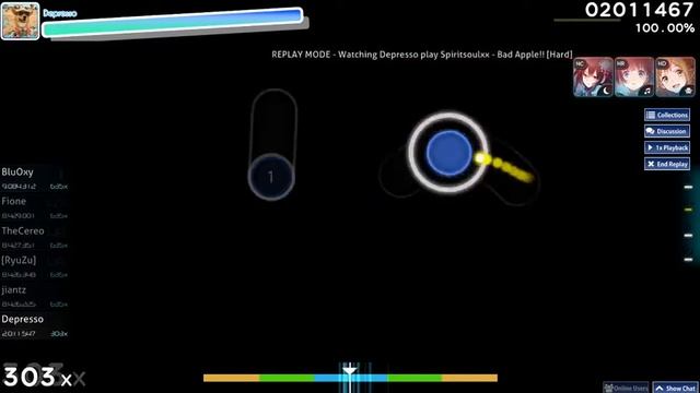 Bad Apple!! FC [Hard] 237pp смотреть онлайн
