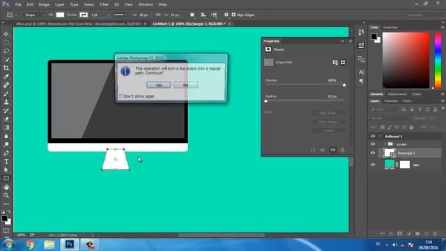 Mendesain Icon Flat iMac смотреть онлайн
