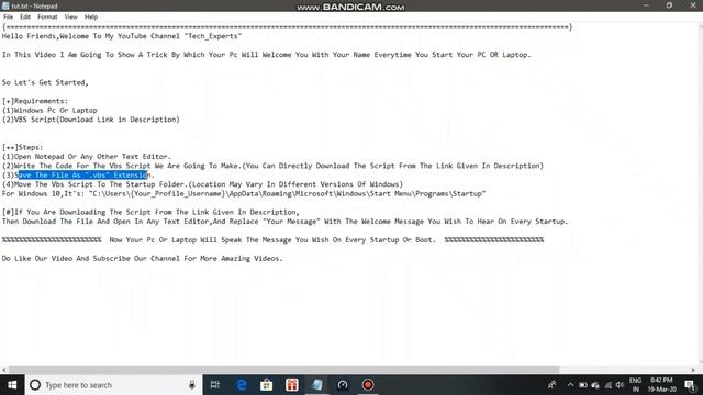 Set Welcome Voice Message On Your Pc смотреть онлайн