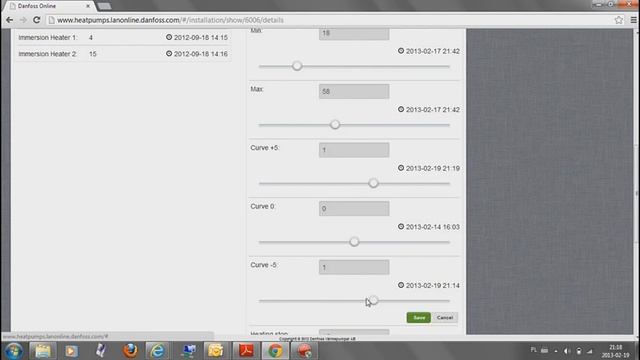 Danfoss OnLine - Control your heat pump remotely - Demo смотреть онлайн