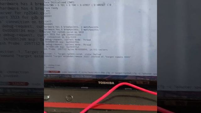 Raspberry Pi Pico gdb-multiarch debug using pico debug probe смотреть онлайн